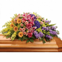 Garden of Sweet Memories Casket Spray 