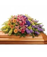 Garden of Sweet Memories Casket Spray 