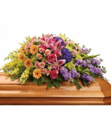 Garden of Sweet Memories Casket Spray 