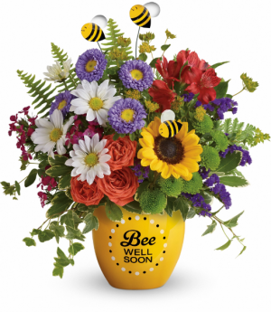 Garden Of Wellness One-Sided Floral Arrangement in Winnipeg, MB | KINGS FLORIST LTD Garden Of Wellness One-Sided Floral Arrangement in Winnipeg, MB | KINGS FLORIST LTD