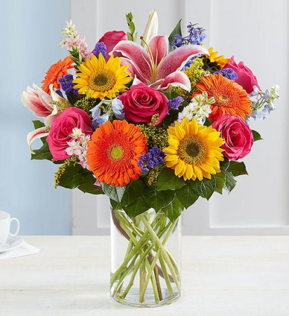 Garden Pathway Vase Arrangement