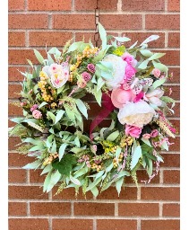 Garden Pink Wreath