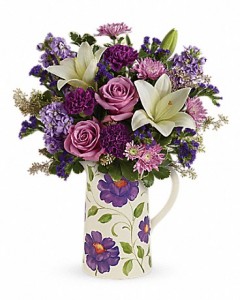 Garden Pitcher Bouquet