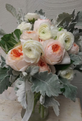 Garden Roses and Rannunculus 