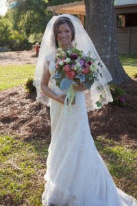Garden Roses bouquet Bridal Bouquet