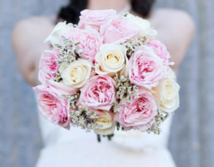 Garden Roses  Bridal Bouquet