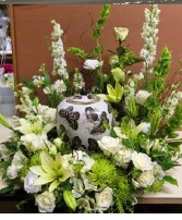 Garden Solace Cremation urn arrangement