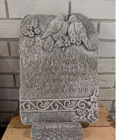 GARDEN STONE WITH STAND  