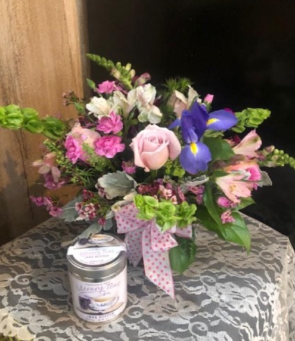 Garden Tea Flowers and Tea Gift