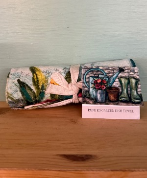 Garden Theme Dish Towel  
