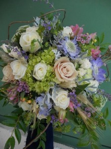 Wedding bouquet  of Garden flower