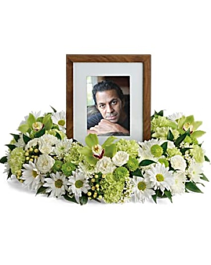 Garden Wreath Photo Tibute