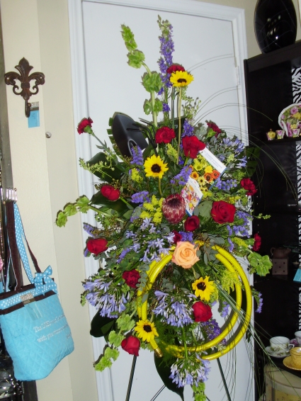 Stand for a gardner Sympathy
