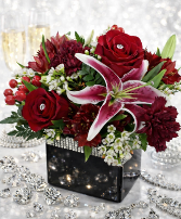 Garnet Cut Noir  Luxury Arrangement 