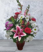 Gather My Love  FHF-V6711 Fresh Vase Arrangement (local delivery only)