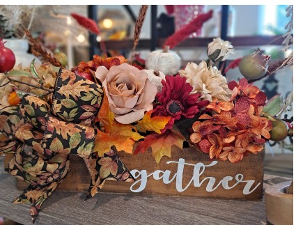 Gather Silk Fall Centerpiece