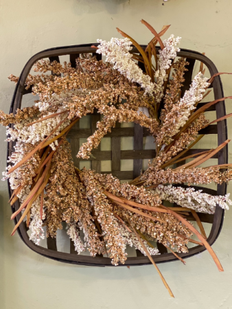 Gathering Basket Wreath