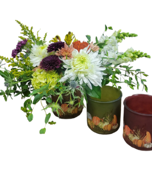 GBN Seasonal Beauty vase table arrangement