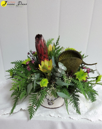 X-Mas A Dash of different Protea & a Buddha Nut is a great choice for him