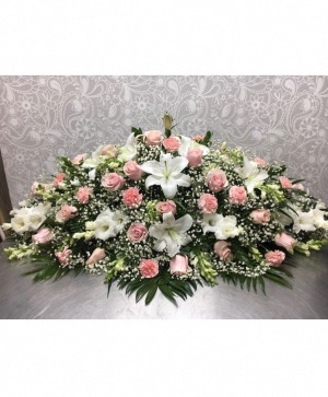 Beautiful Life  Casket Spray 