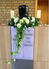 Gentle Spirit Condolence  Flowers for the Urn