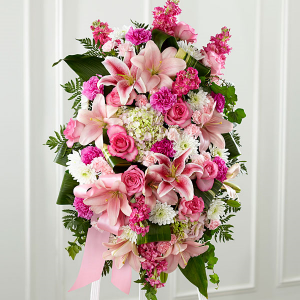 Gently into the Ever-After Standing Spray in Richland, WA | ARLENE'S FLOWERS AND GIFTS Gently into the Ever-After Standing Spray in Richland, WA | ARLENE'S FLOWERS AND GIFTS