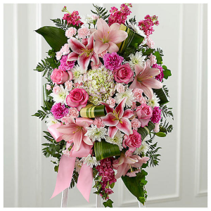 Gently Into The Ever-after™ Standing Spray Standing Spray in Las Vegas, NV | Blooming Memory Gently Into The Ever-after™ Standing Spray Standing Spray in Las Vegas, NV | Blooming Memory
