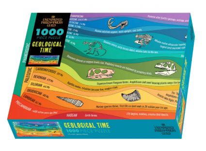 Geological Time Puzzle from The Unemployed Philosophers Guild