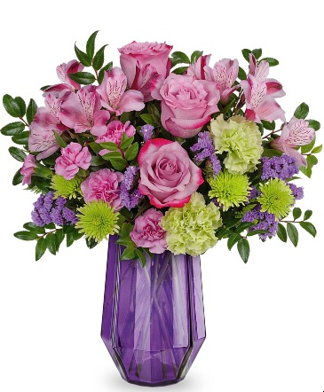 Geometric Rose Bouquet   T23M110A  in Fort Worth, TX | DAVIS FLORAL DESIGNS