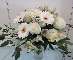 Georgeous Whites Vase Arrangement