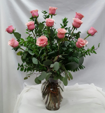 Pink Mondial Roses Fresh Floral Design