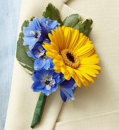Gerbera Daisy Boutonniere