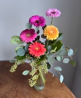 Gerbera Daisy Bud Vase 