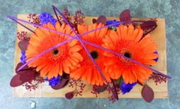 Gerbera Sweetie Dish Arrangement