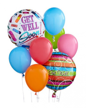 Get Well Balloon Bouquet  in Mcdonough, GA | Parade of Flowers