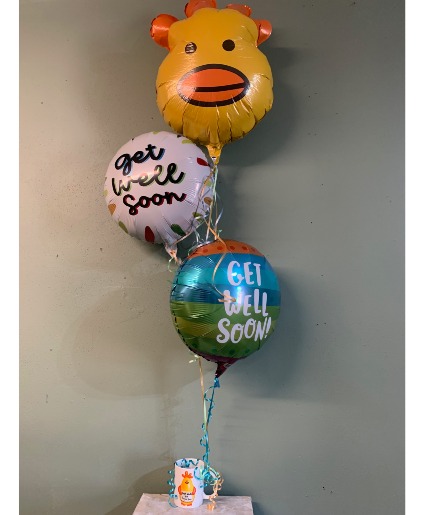 Chicken Soup Get Well  Balloons