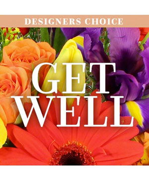 Get Well Flowers from Petal Pusher By Jennifer - local Oaktown, IN