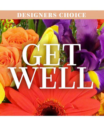 Get Well Flowers Designer's Choice in Red Deer, AB | LA PETITE JAUNE FLEUR