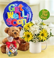 Get Well Mug Combo Arrangement