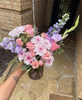 Get Well - Pink and Purple  