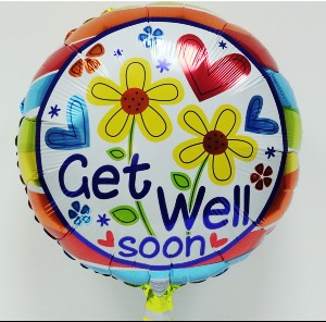 get well soon balloon 