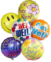 Get well soon balloon bouquet  
