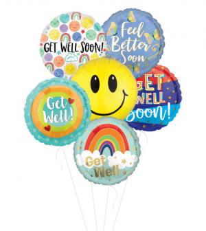 Get Well Soon Balloon Bouquet Get Well Soon