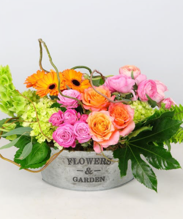  Flowers and Garden Tin 