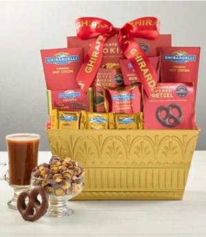 Ghirardelli Chocolates Basket Gift basket