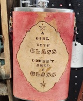 Giant  Leather Flask gift