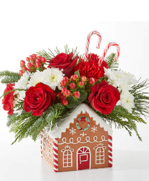 Gias's Gingerbread House  Ceramic Christmas Design 