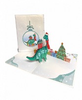 Gift-a-Saurus 3D Holiday Card