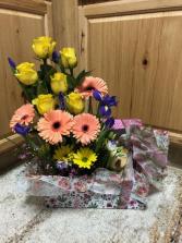 Gift Box Bouquet Assorted