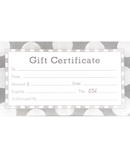 Gift Card Gift Items